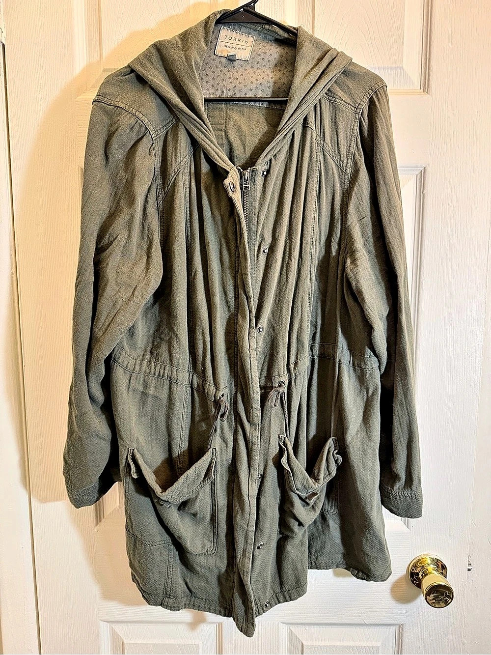 Hooded Anorak Jacket | Torrid